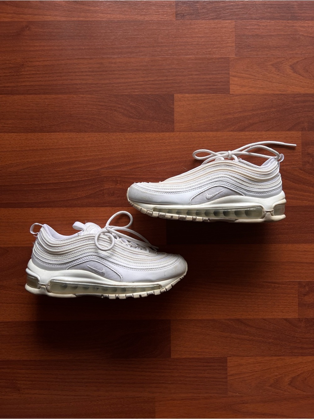 White Nike Air Max 97 Sneakers